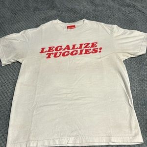 Full Send Legalize Tuggies Medium White Tee